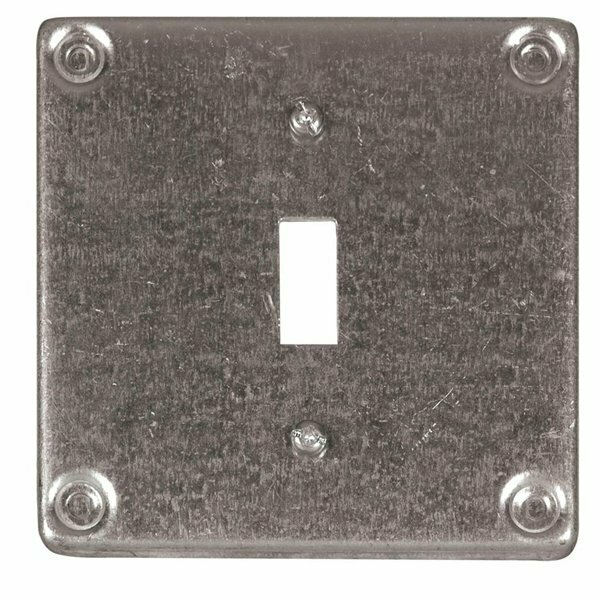 Hubbell Canada Electrical Box Cover, Square, Toggle 8361BAR